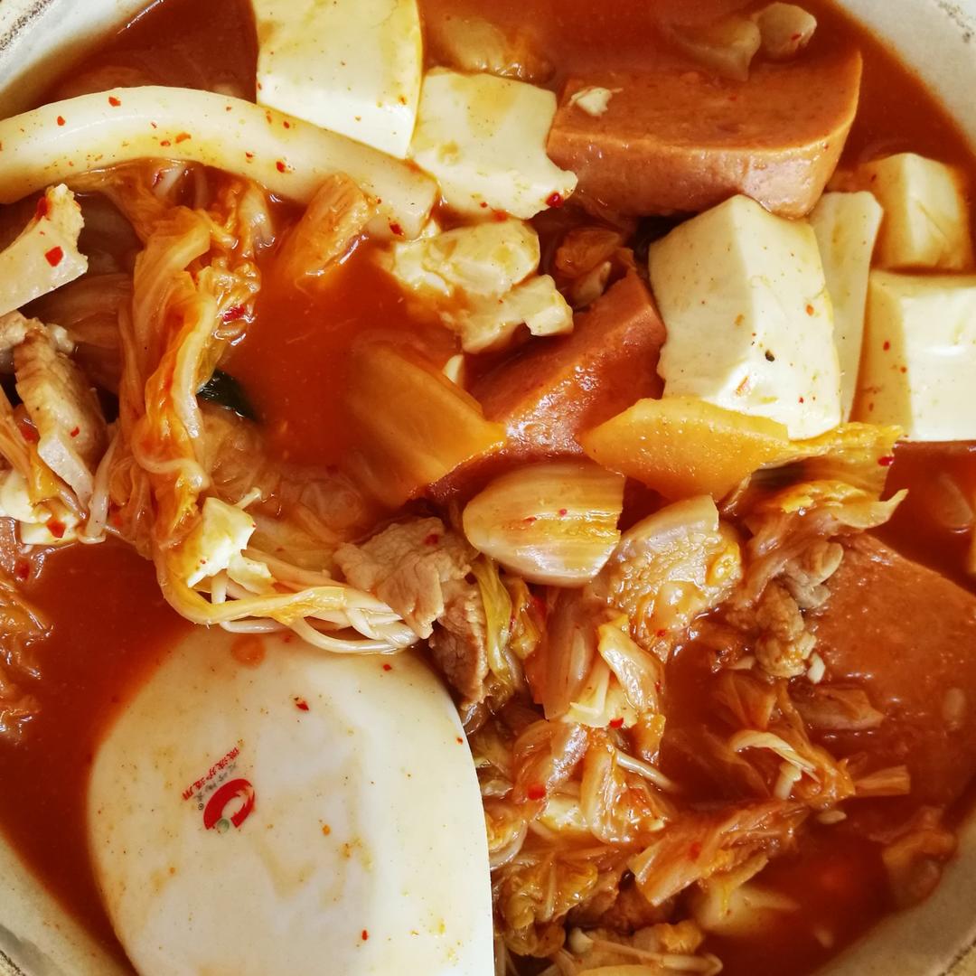 辣白菜豆腐汤