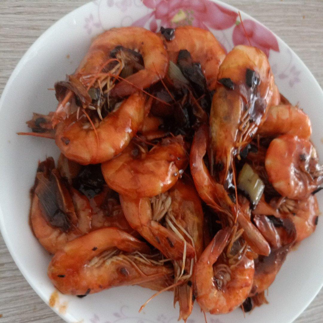 家庭版油焖大虾