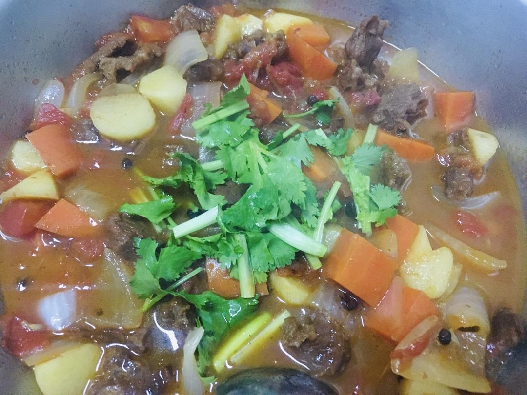 牛肉西红柿炖山药