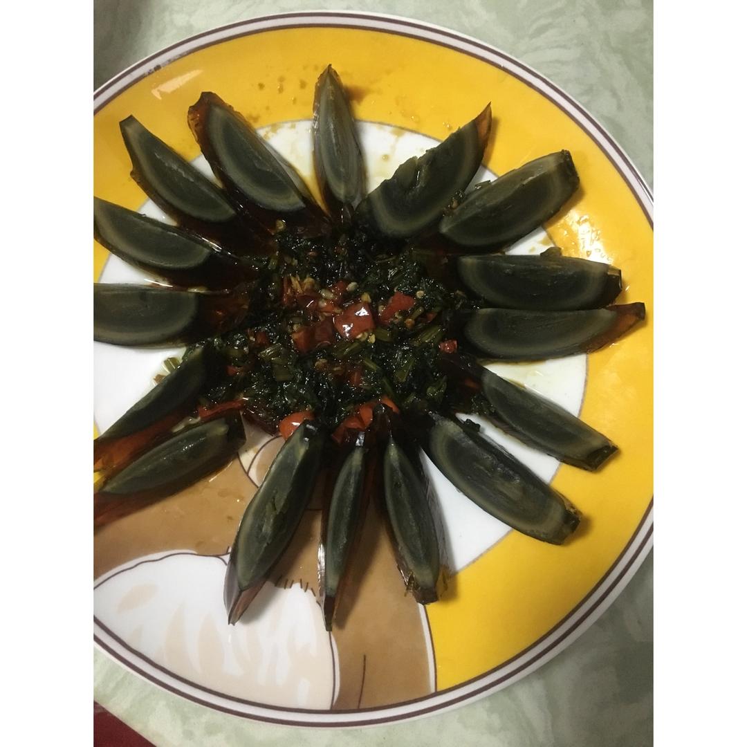 凉拌皮蛋