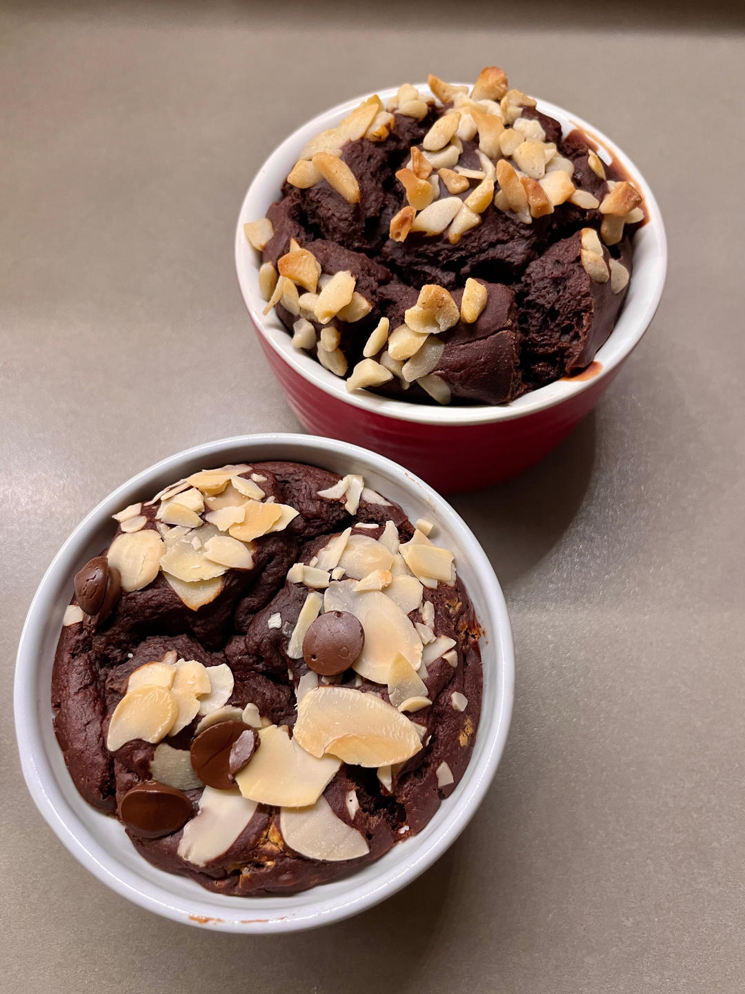 【健身减脂】无油无糖布朗尼全麦燕麦麸皮香蕉麦芬蛋糕操作简单减肥最佳甜品低卡下午茶