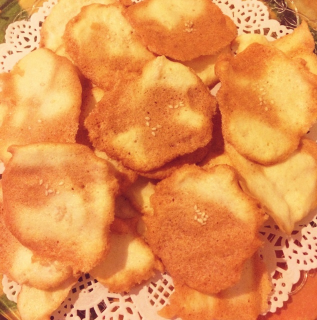 剩余蛋清好去处——杏仁薄饼