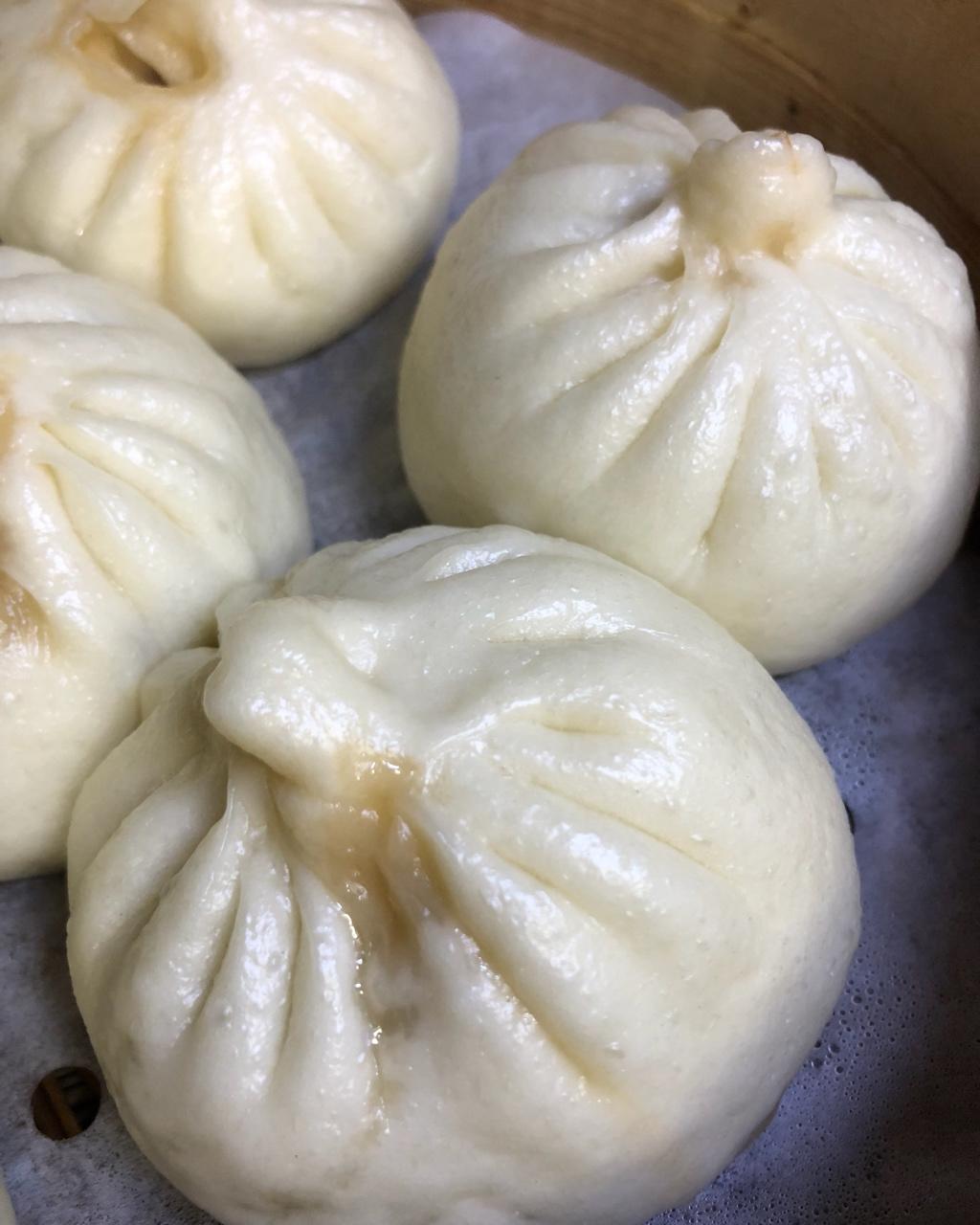 油菜香菇菜包