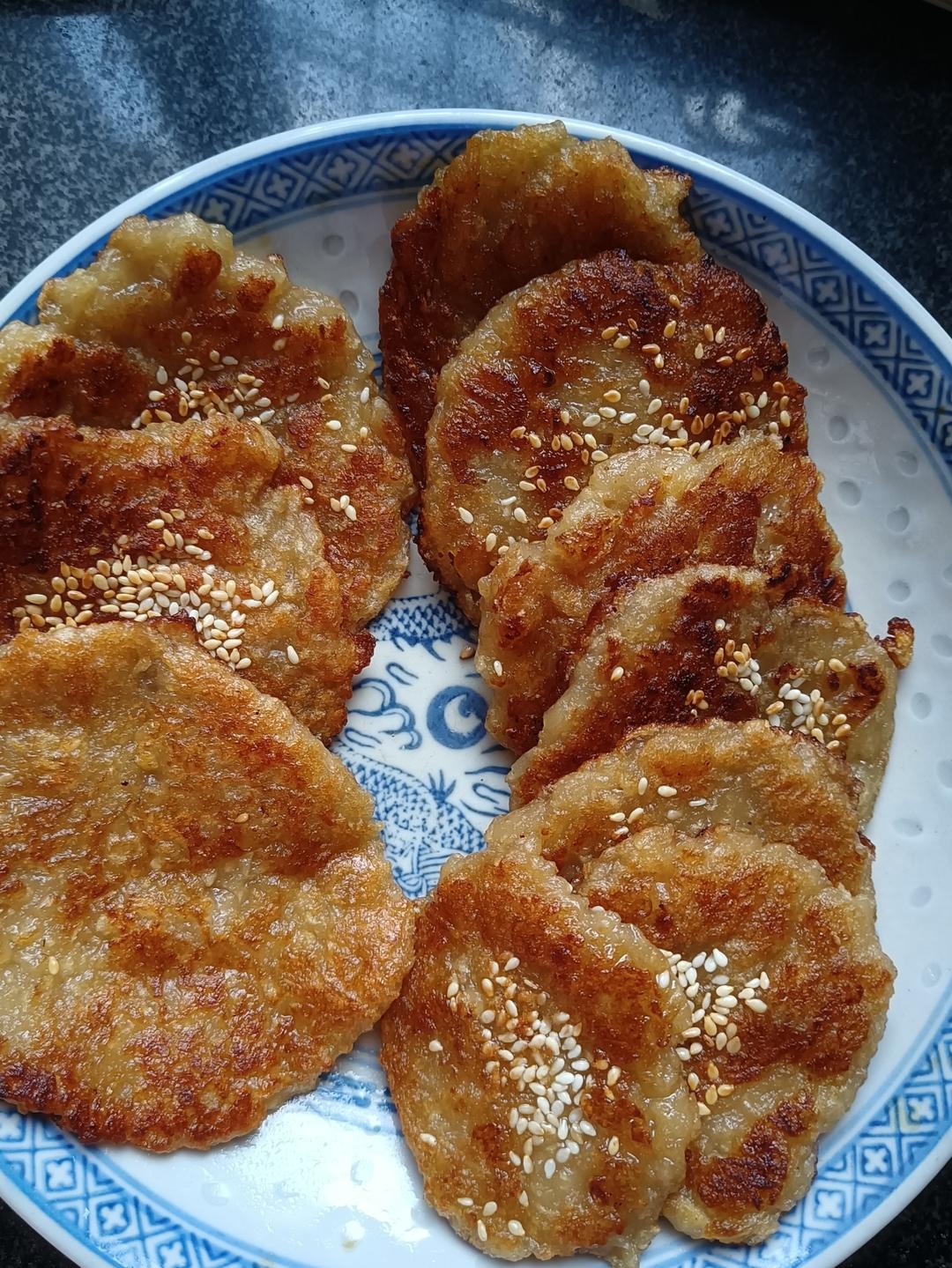 苹果糯米饼