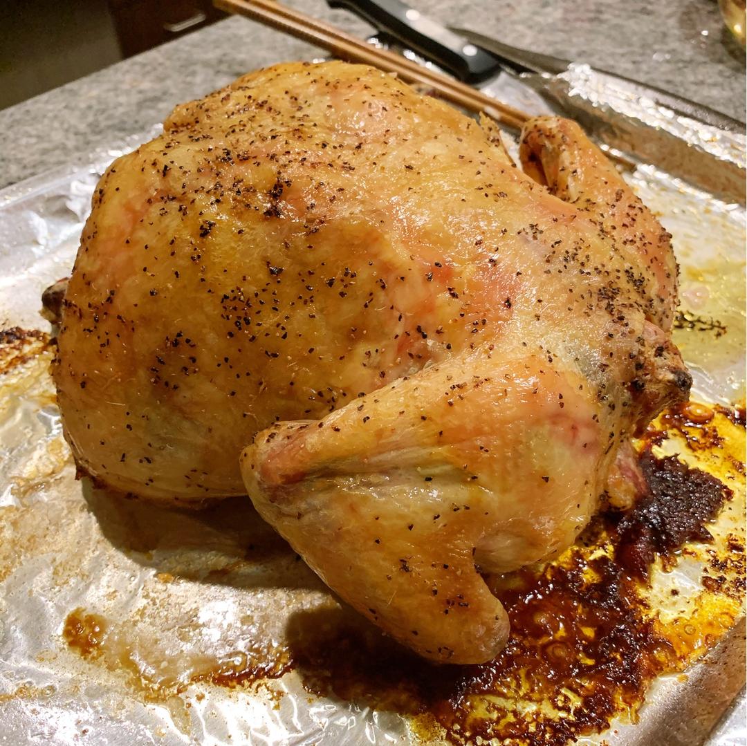 脆皮烤鸡