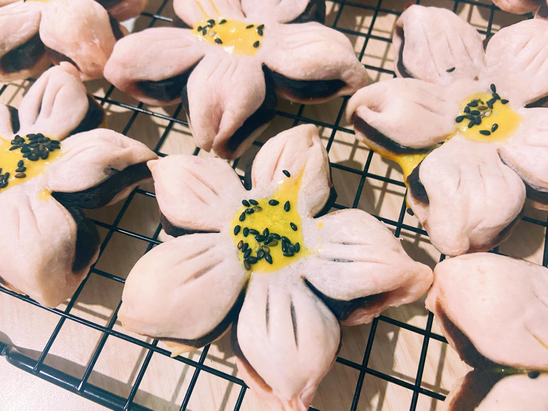 桃花酥🌸（超简单方子，一次成功）