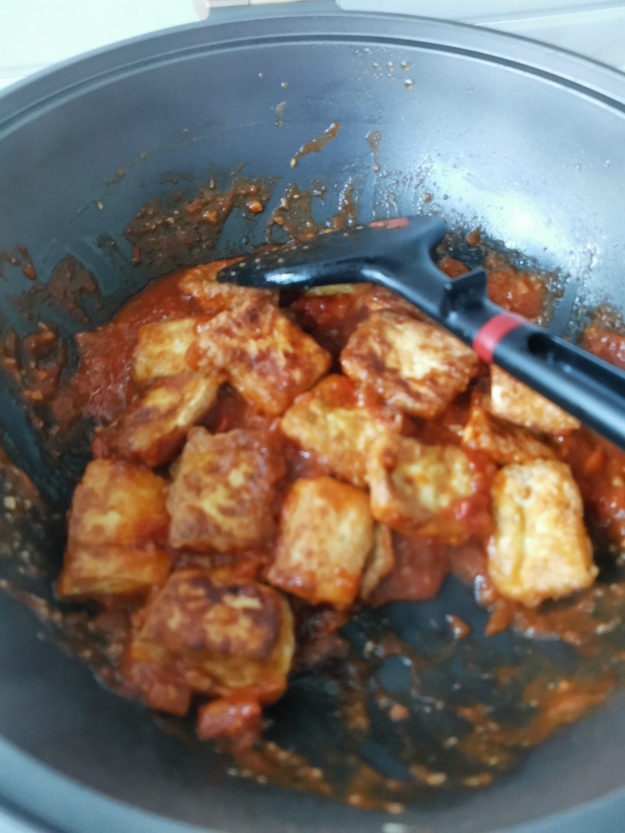 茄汁豆腐的做法 步骤8
