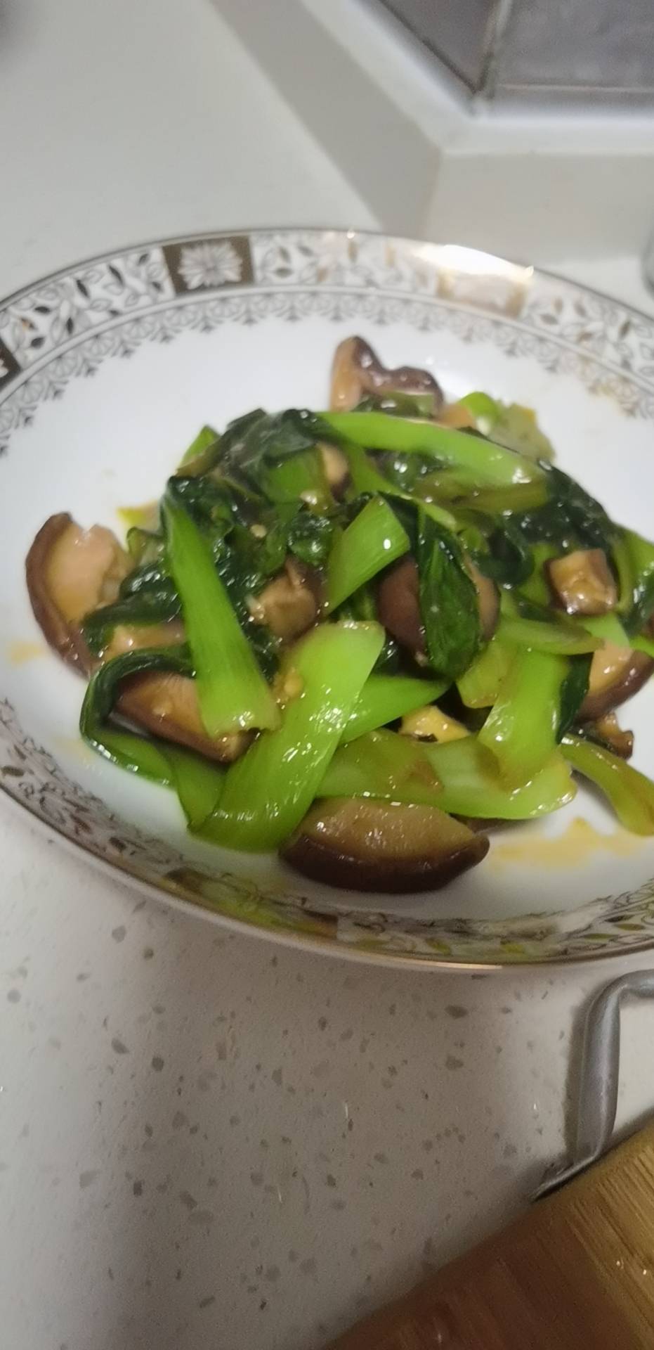 蚝油香菇小油菜