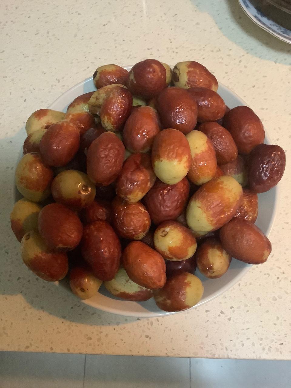 鲜枣蒸食
