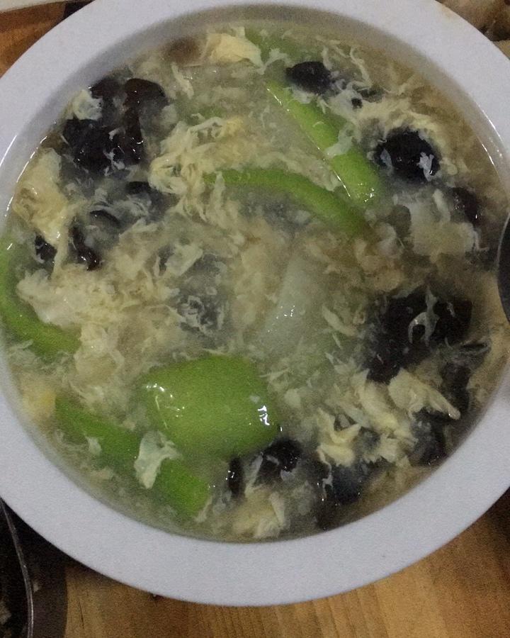 丝瓜鸡蛋汤