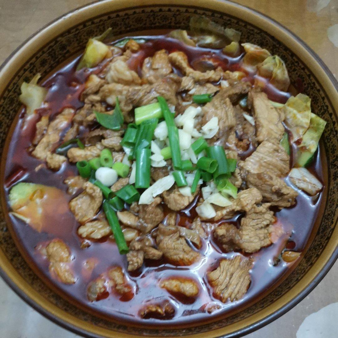 超级好吃的家常水煮肉片