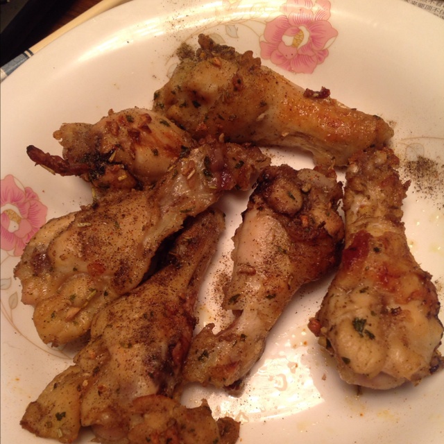 柠檬百里香烤翅根