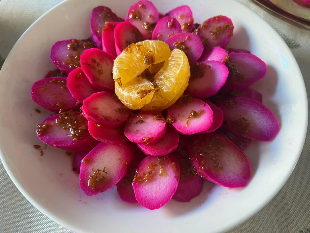 花开富贵（山药火龙果）