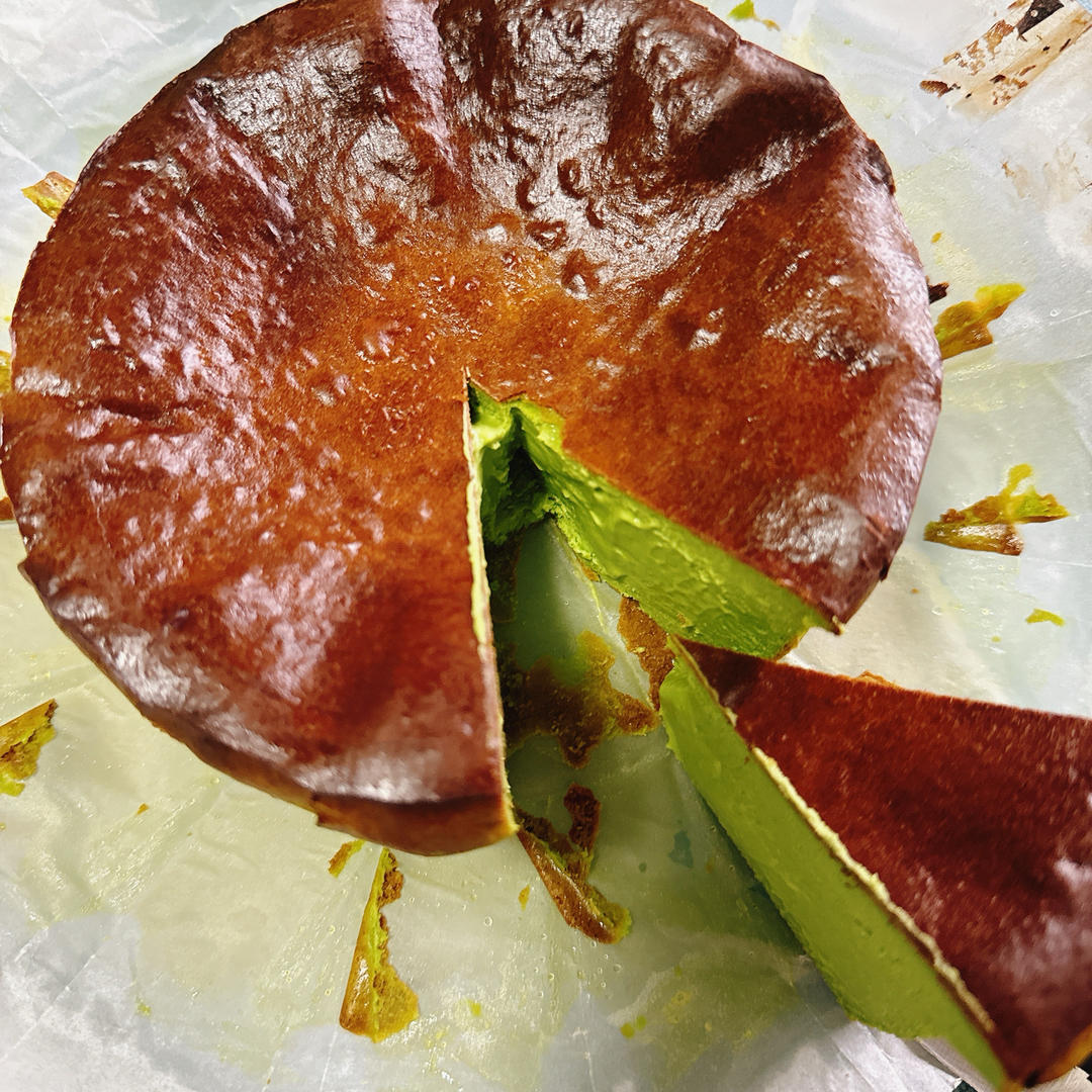 巴斯克芝士蛋糕-傻瓜操作【空气炸锅巴斯克】