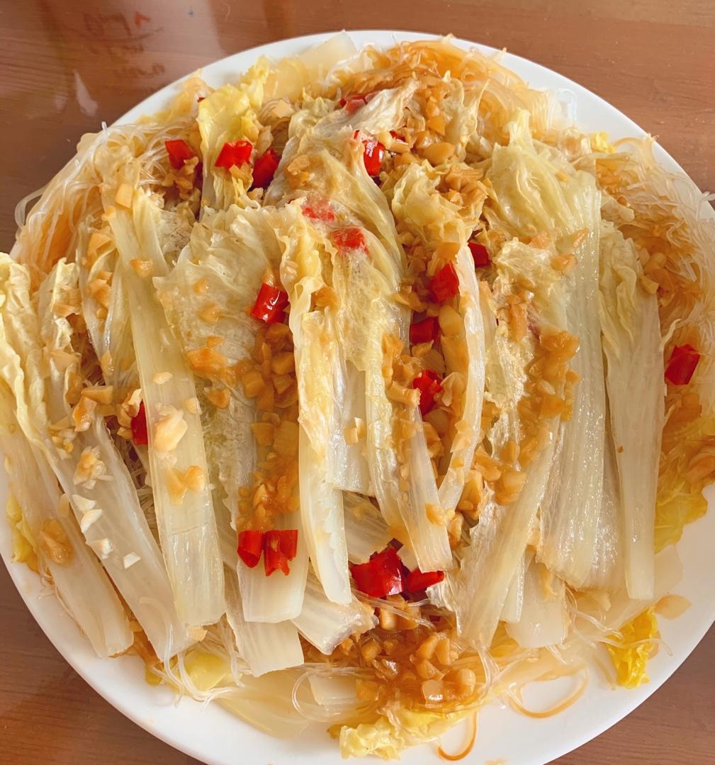 蒜蓉粉丝娃娃菜