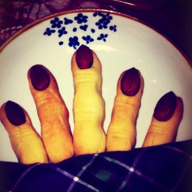 女巫手指饼干