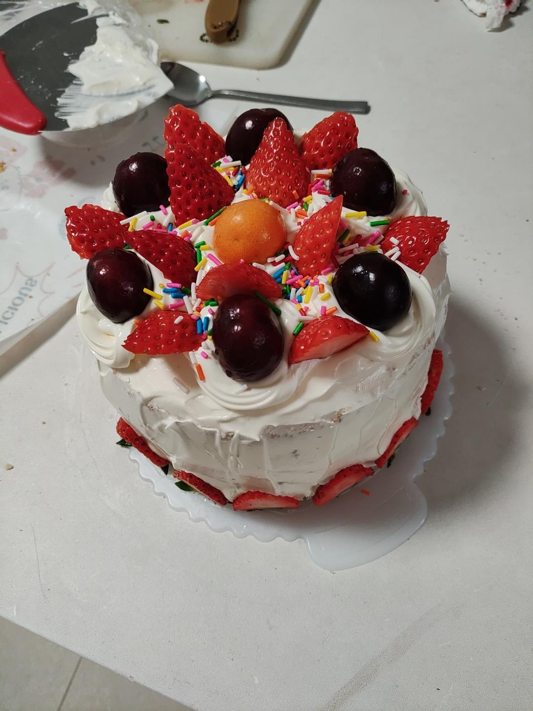 简单易操作的分蛋式海绵蛋糕