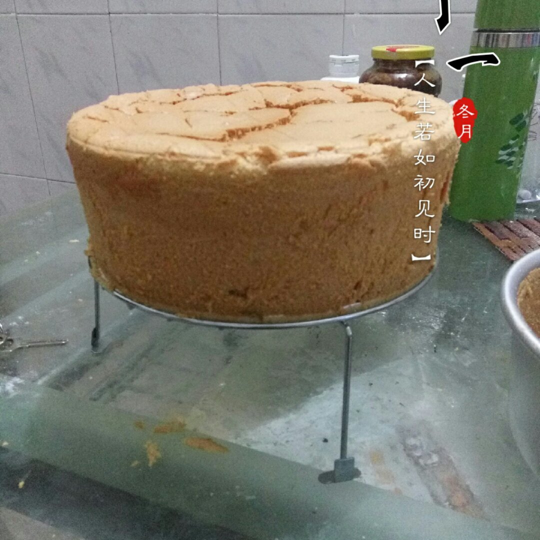 8寸戚风蛋糕