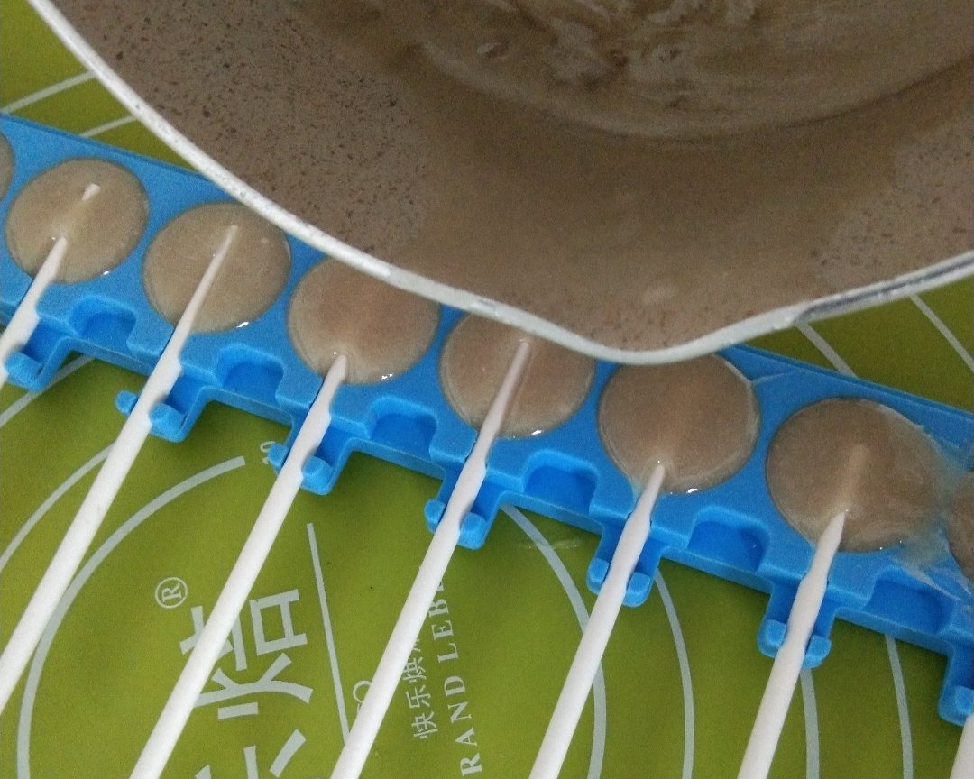 冰梨牛奶棒棒糖制作的做法 步骤7