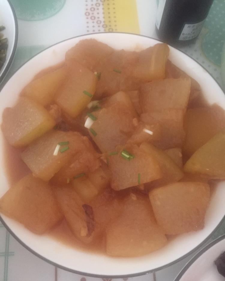 家常红烧冬瓜