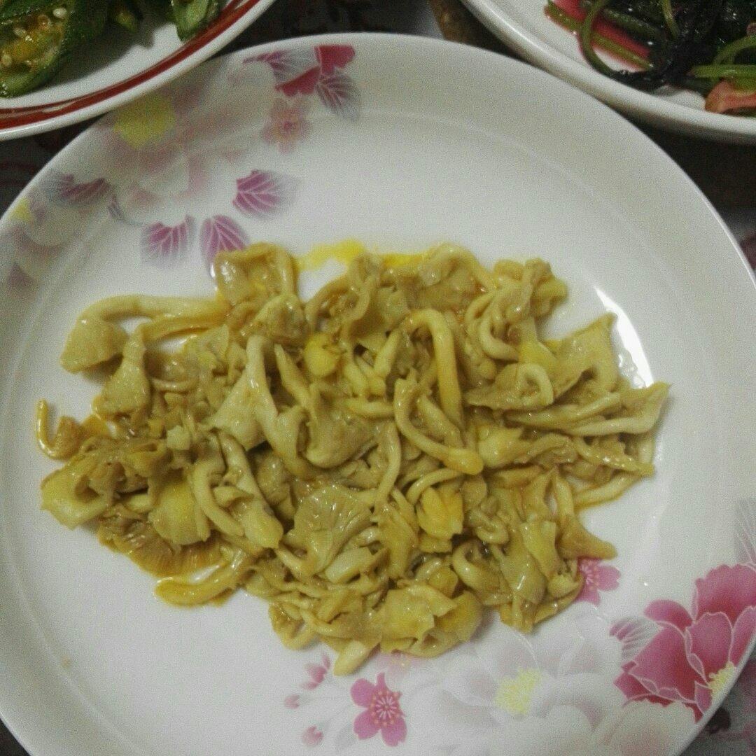 香煎鸡油菌