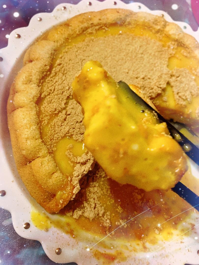 超好吃的豆乳爆浆蛋糕
