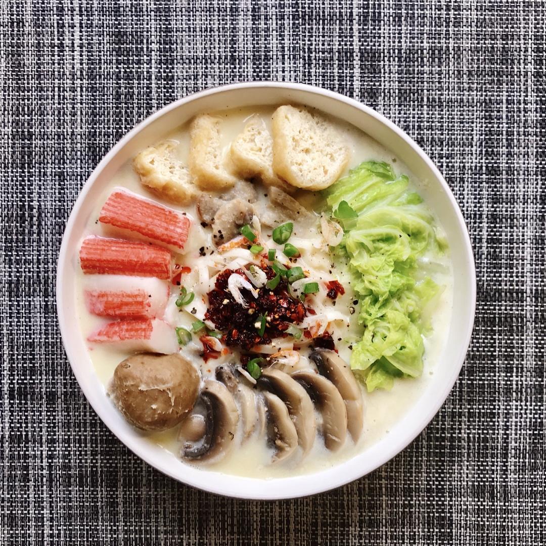 豆浆面