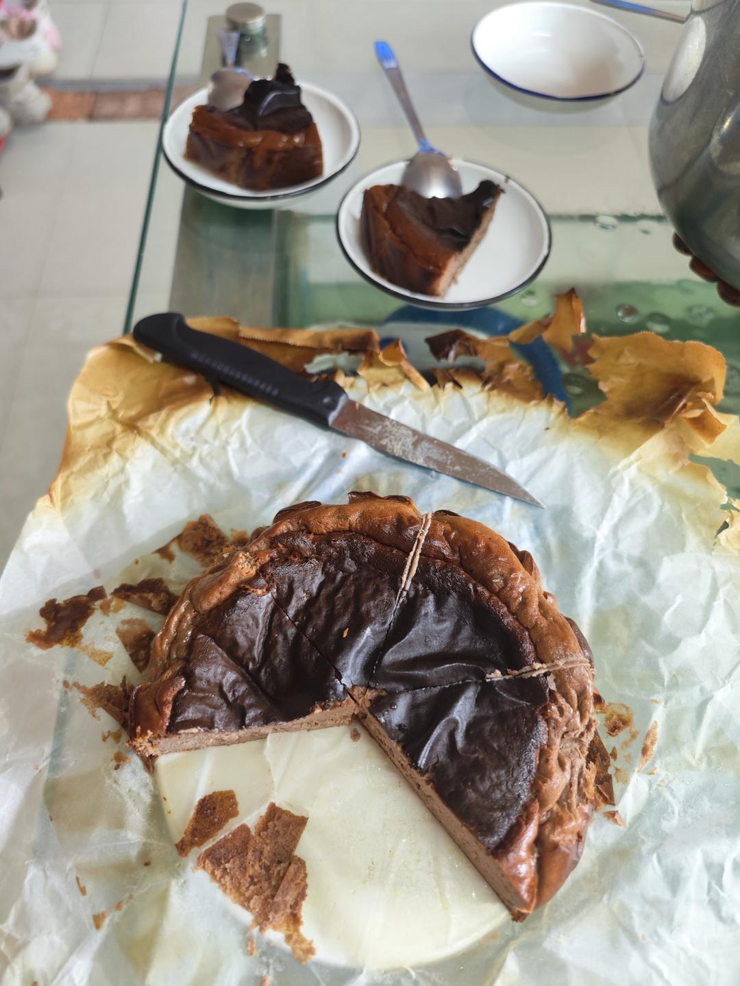 巴斯克芝士蛋糕『最简单的蛋糕』零失败🔥芝士控