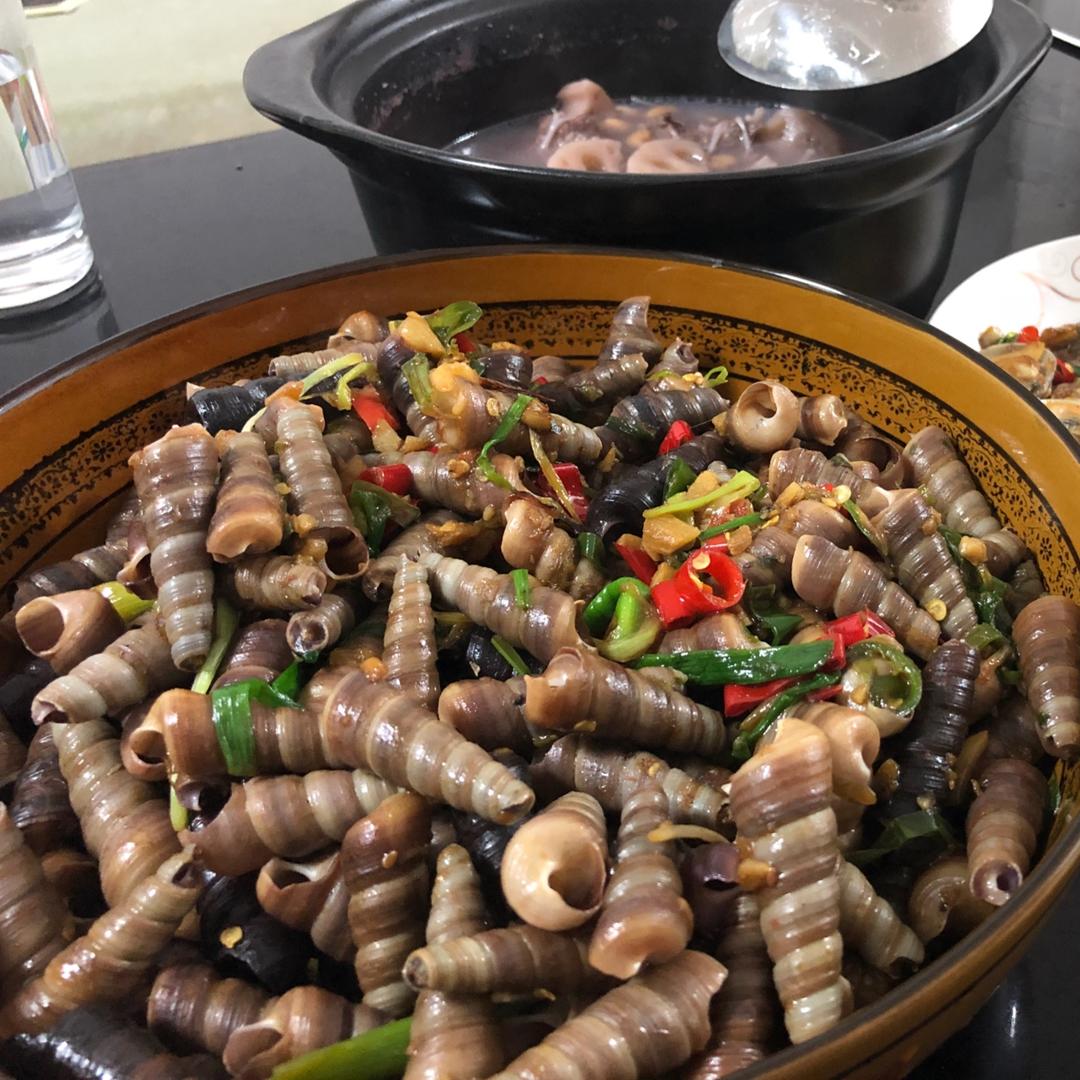 辣炒钉螺