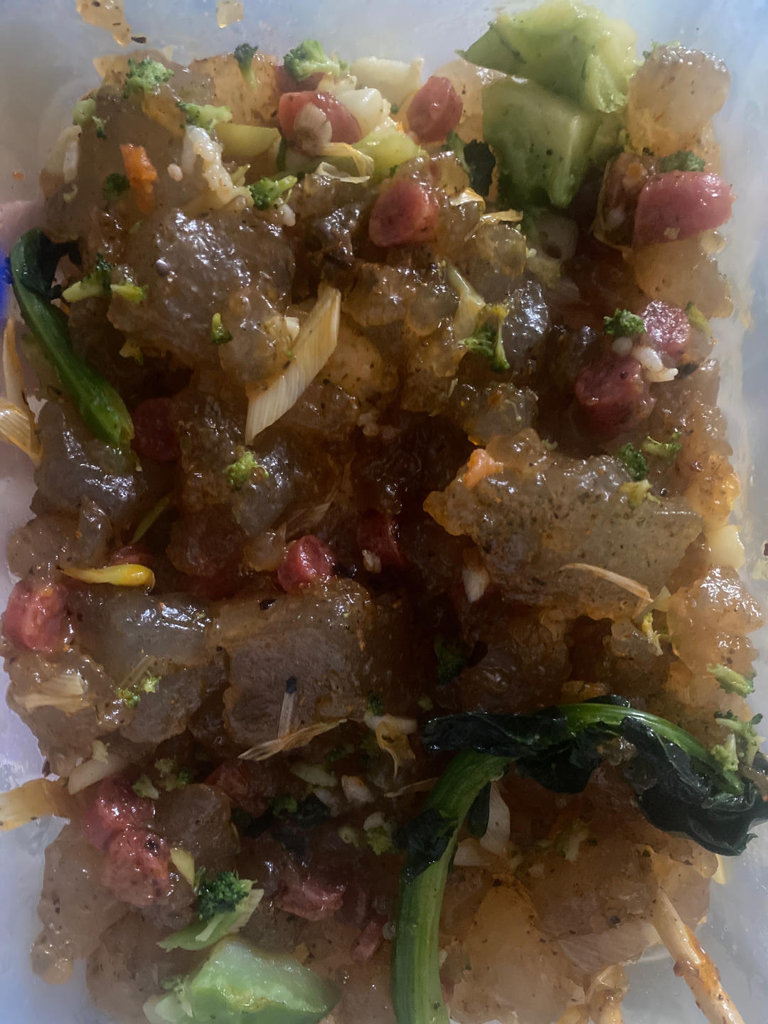 炒焖子