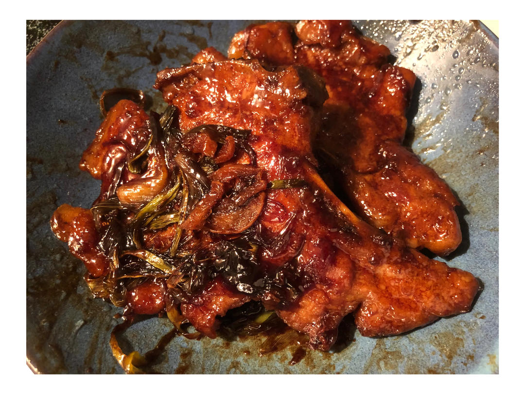 【葱烧大排】姥姥的味道