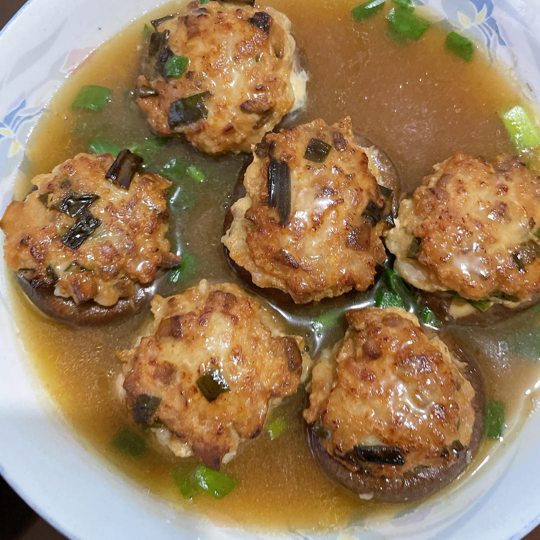 香菇酿肉 💫颜值高🌟，味道好极了😋