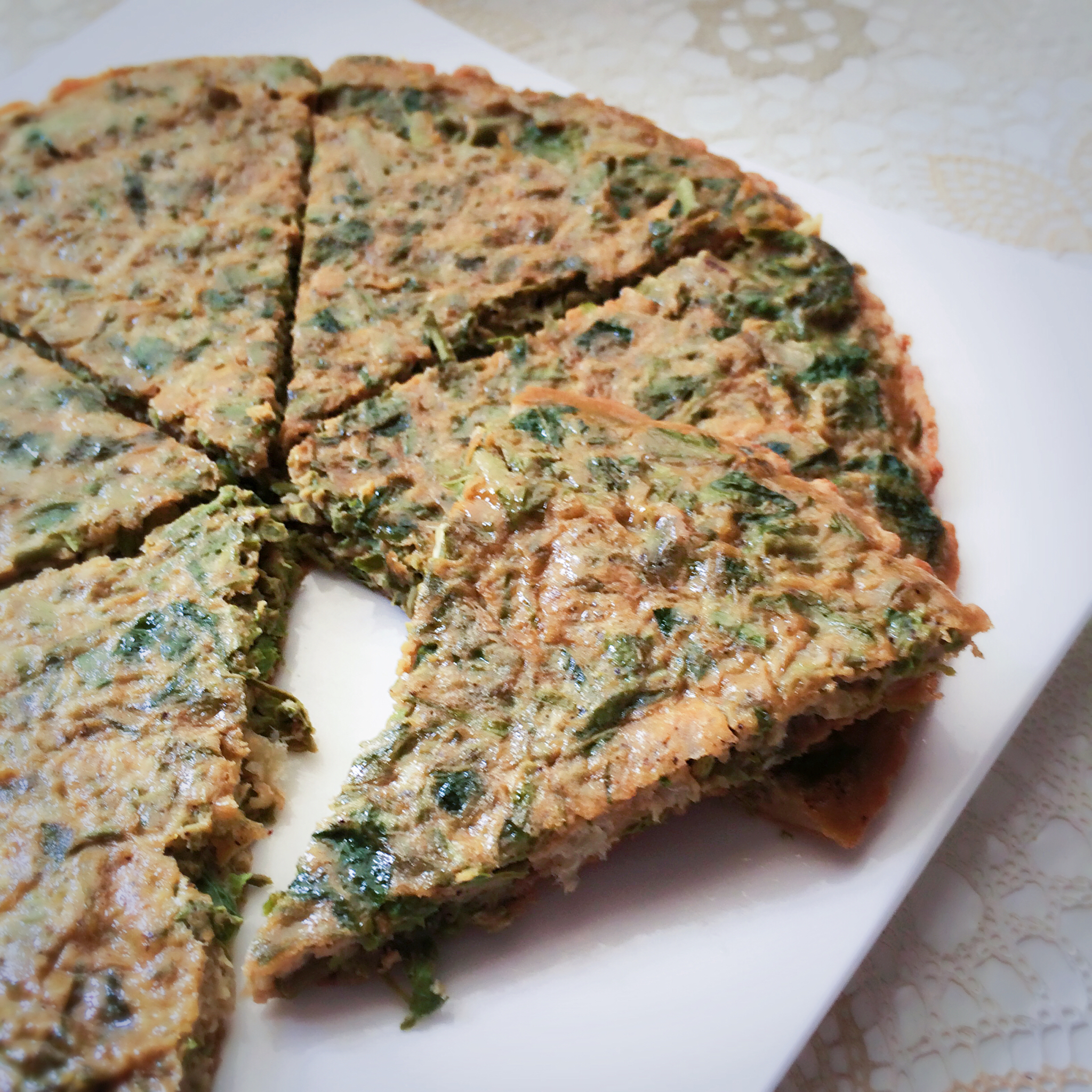 香椿鸡蛋煎饼