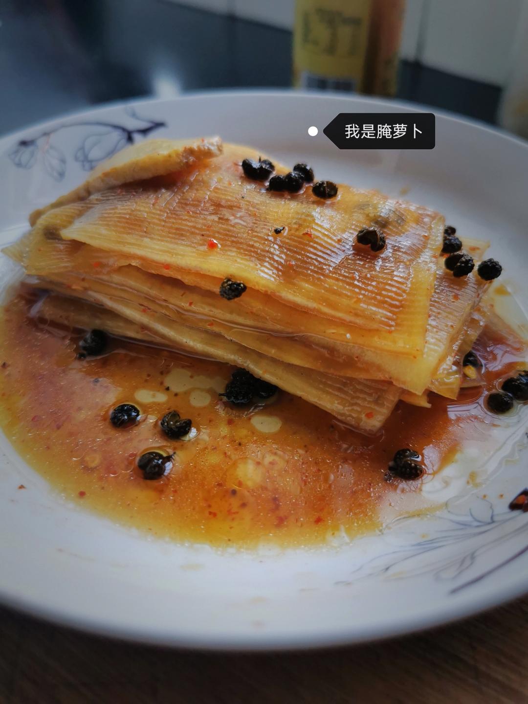 超下饭的“炝腌萝卜”