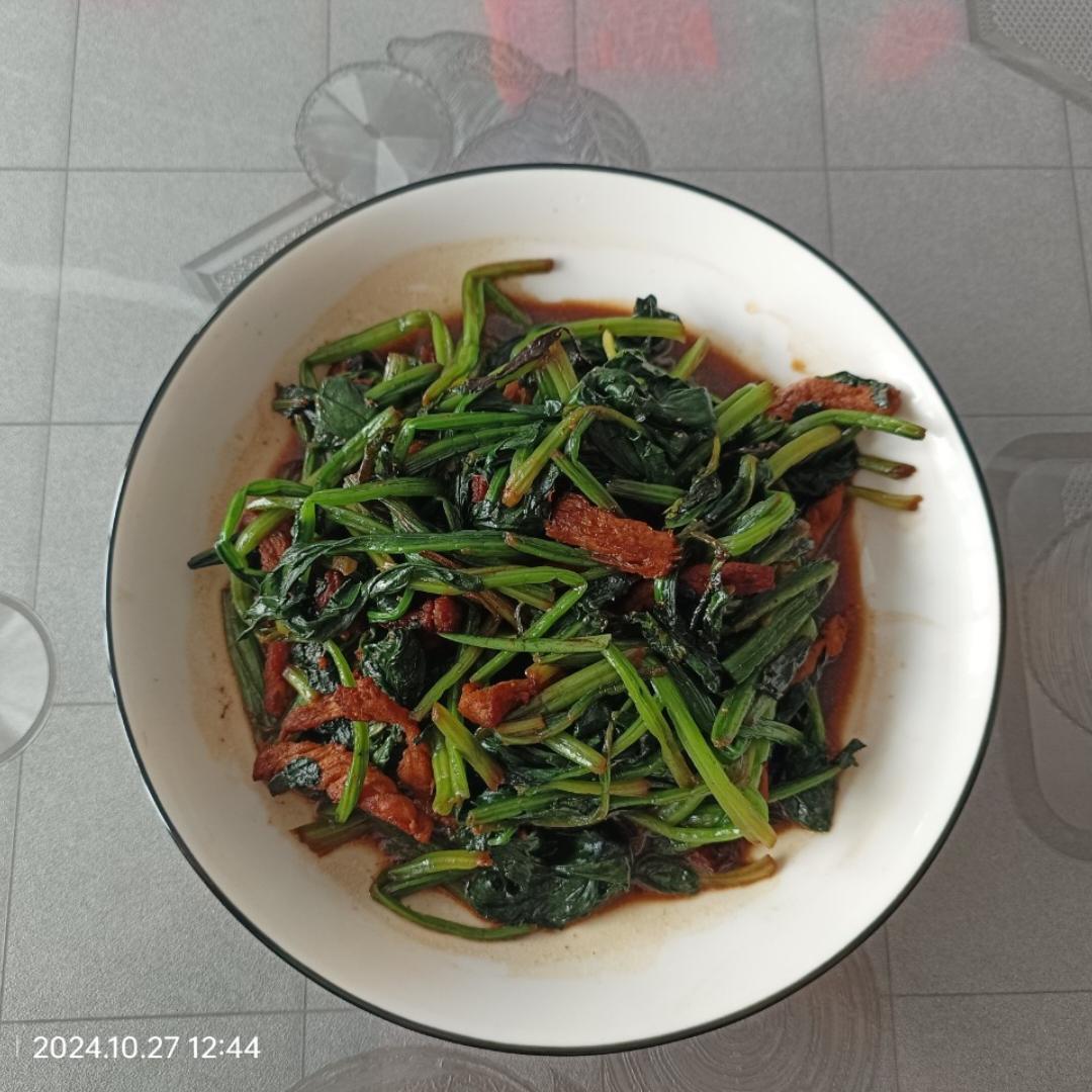油焖菠菜