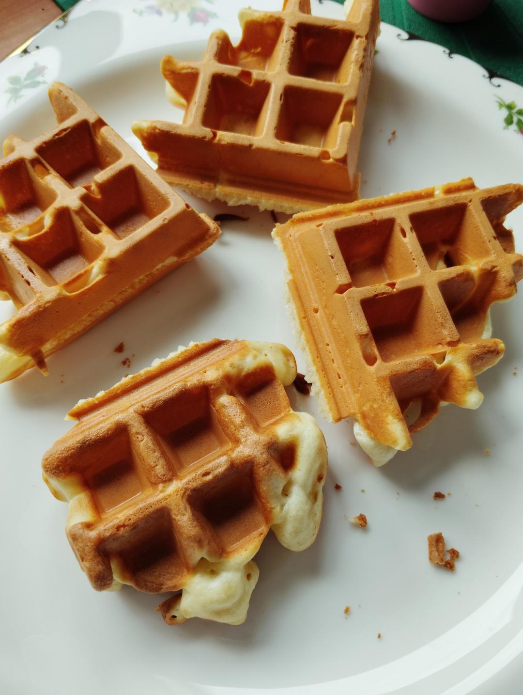 简易华夫饼 泡打粉 减糖