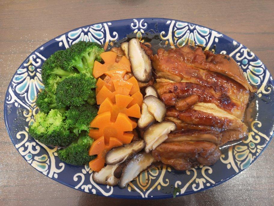 照烧鸡腿饭