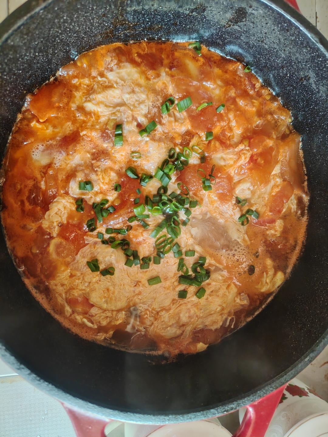 好喝到爆的西红柿鸡蛋汤