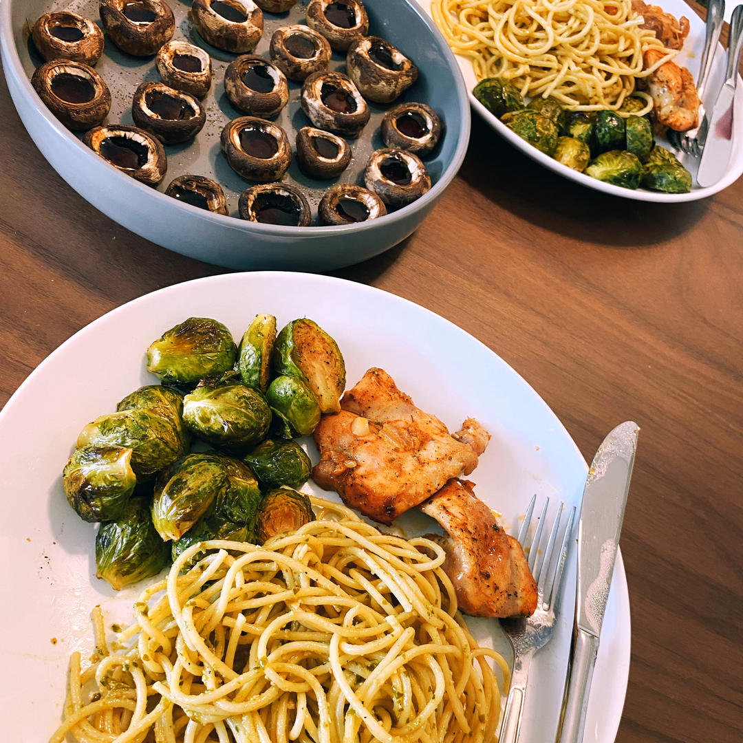 好吃，烤它！烤口蘑