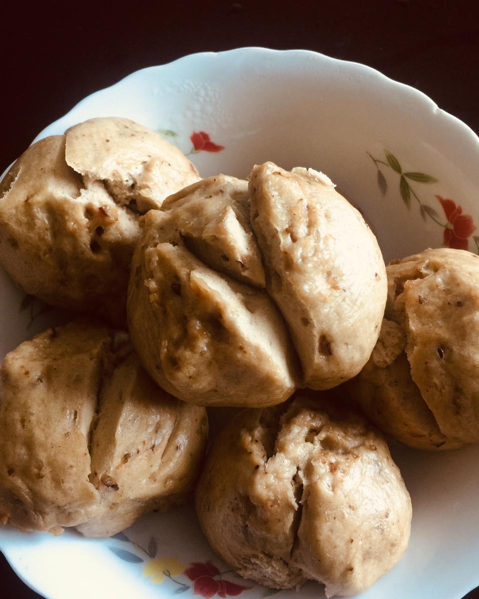 妥妥的红糖开花馒头（酵母版）