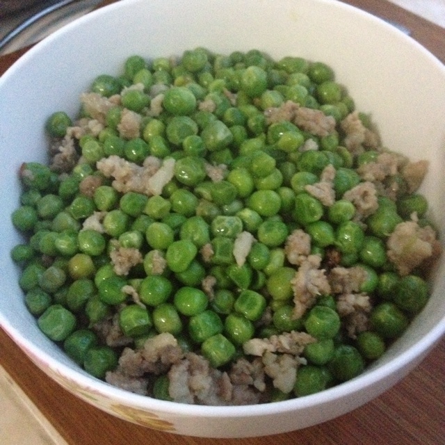 肉末豌豆