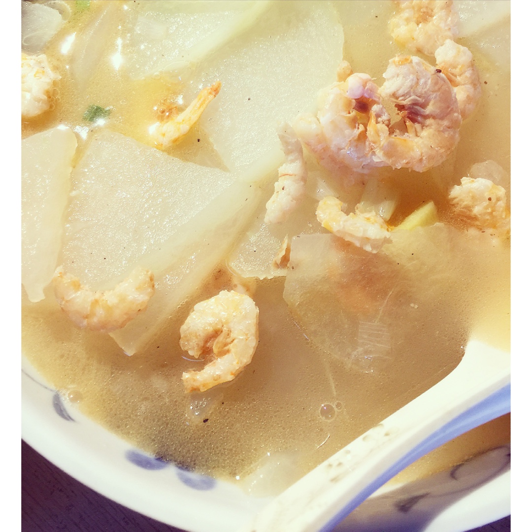 冬瓜虾皮汤
