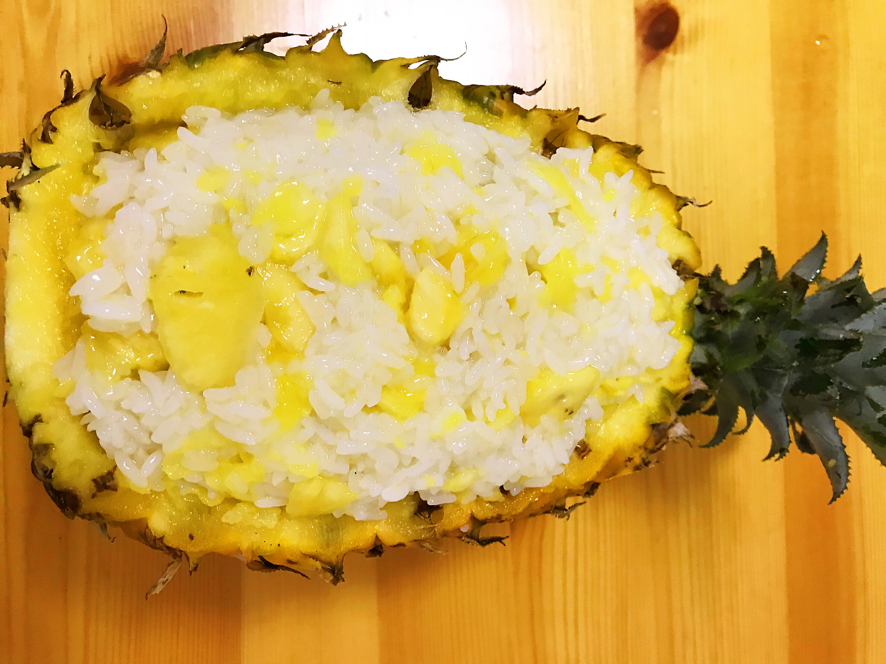 菠萝🍍糯米饭的做法