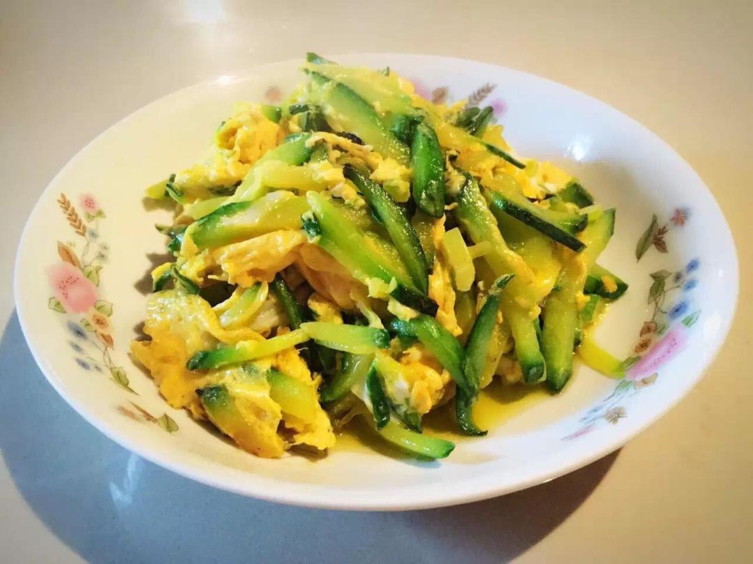 南瓜炒蛋的做法