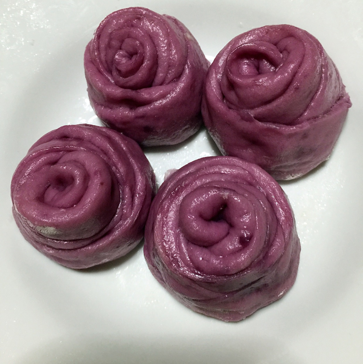玫瑰花馒头