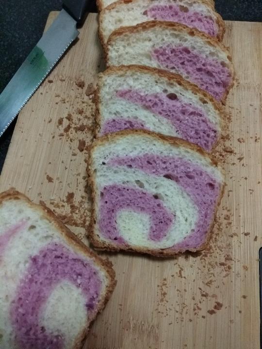 浪漫紫薯吐司
