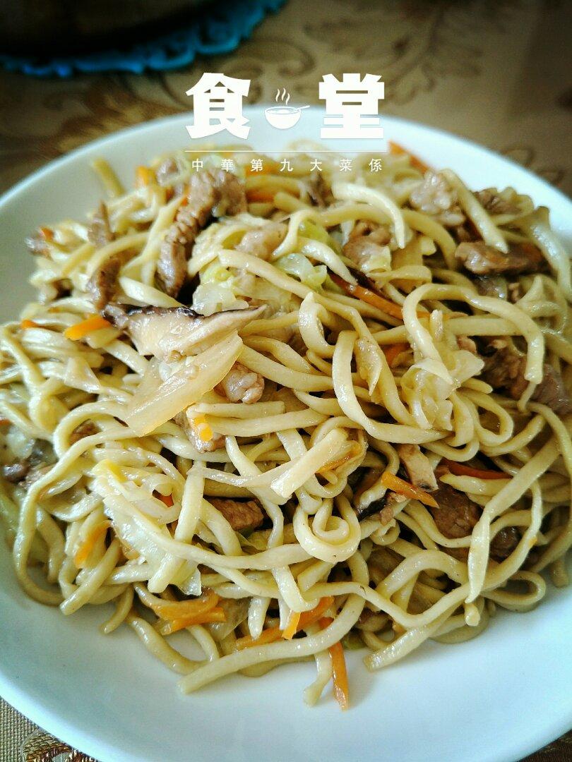 肉丝炒面