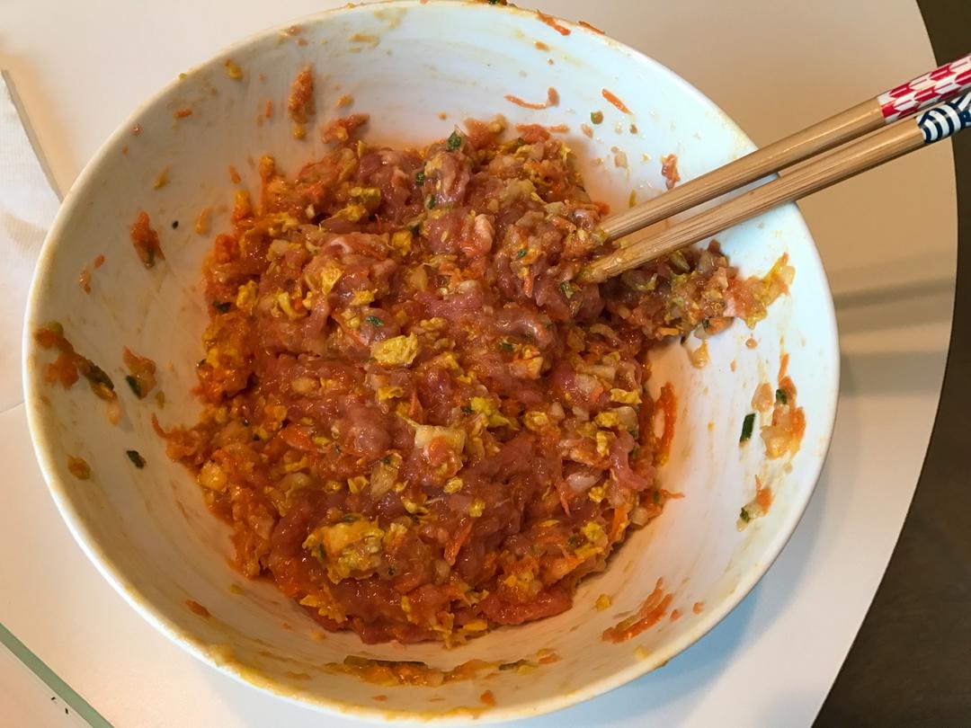 羊肉胡萝卜饺子