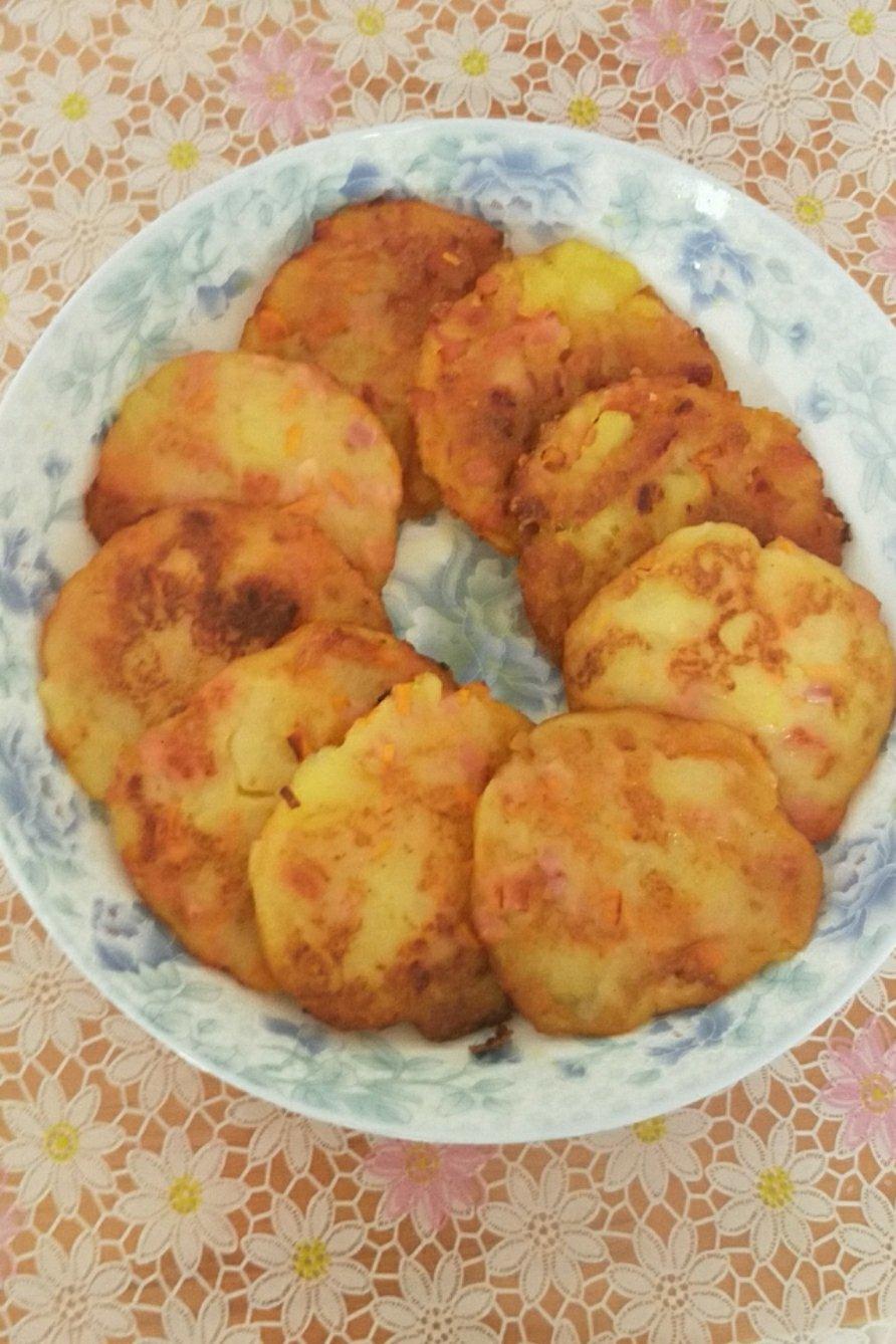 土豆火腿早餐饼