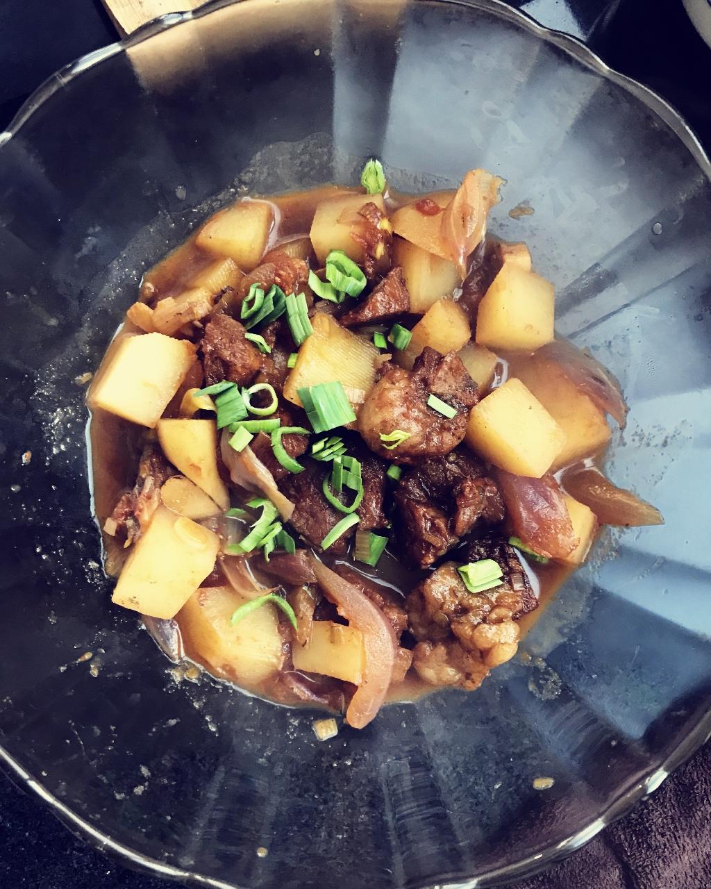 番茄土豆炖牛腩